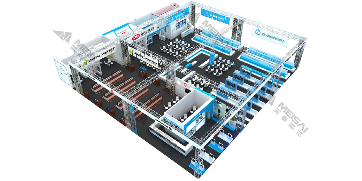 金輪集團展臺設(shè)計