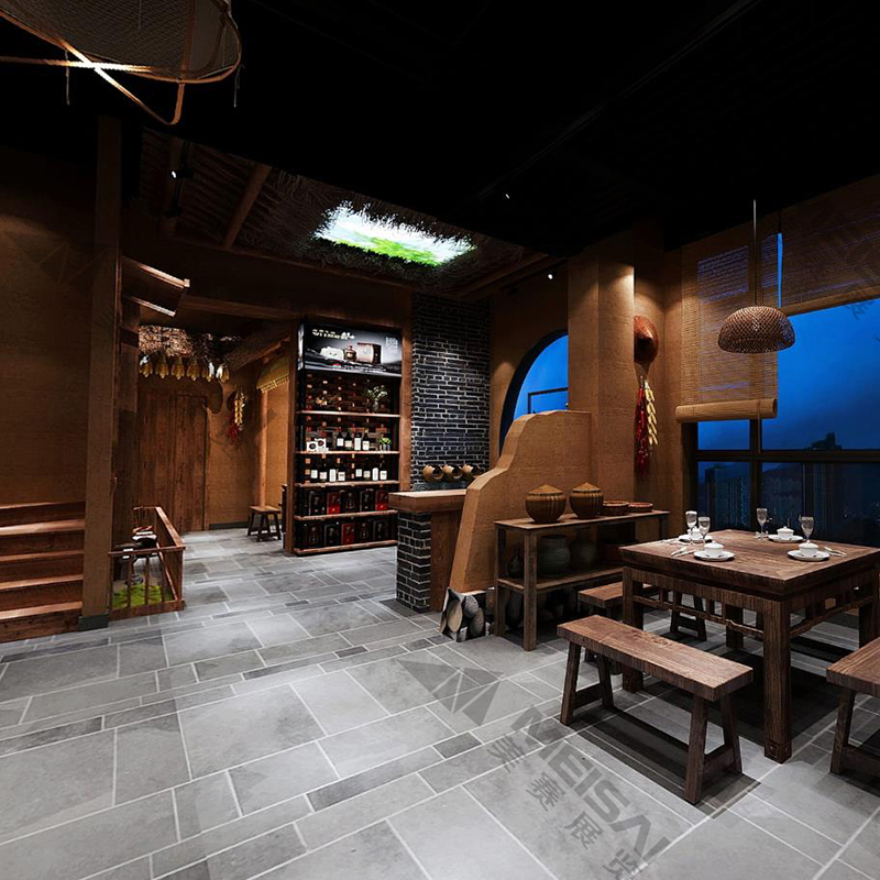 梅花餐飲合肥萬達(dá)店空間